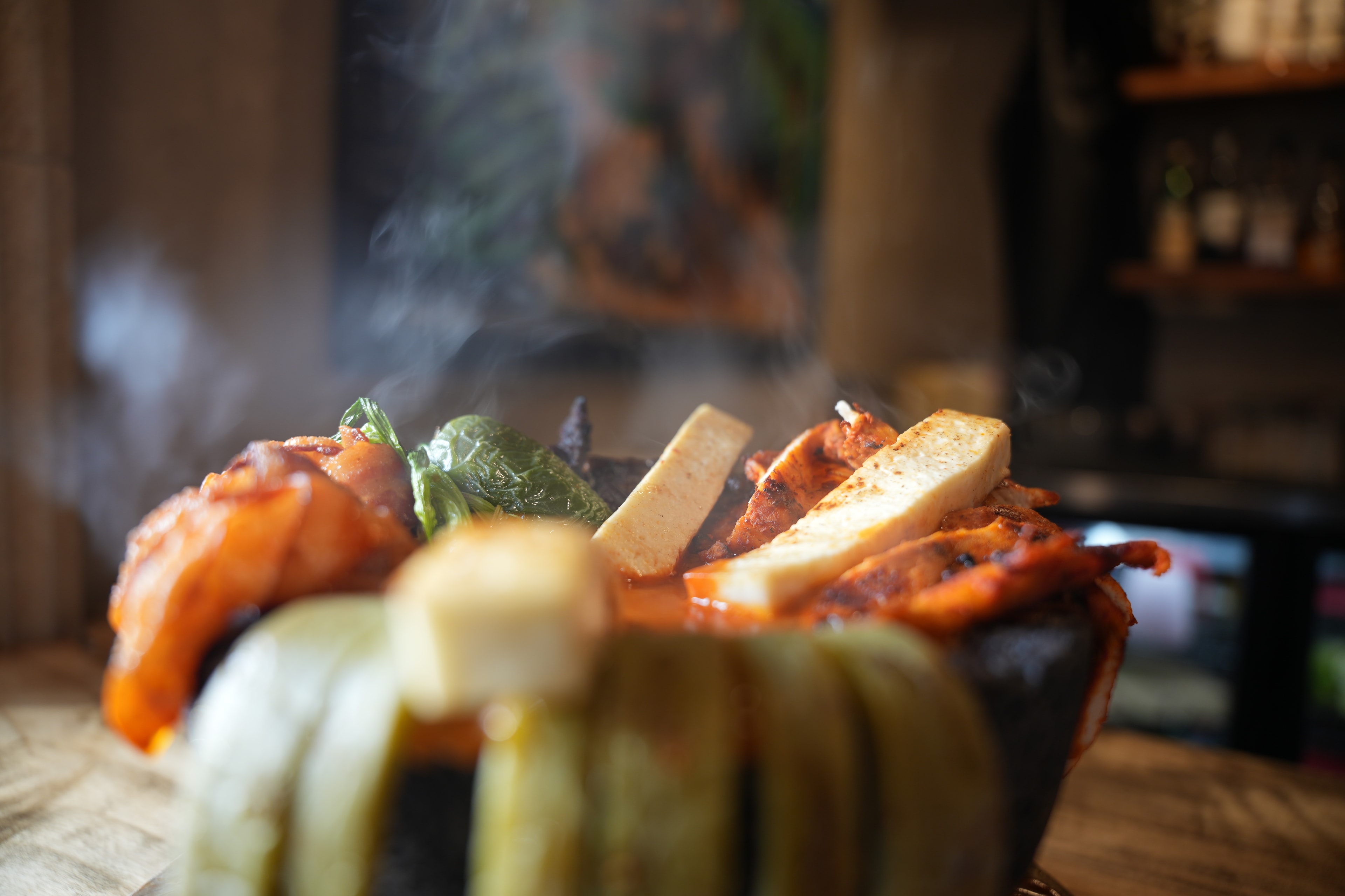 Authentic Mexican food dish